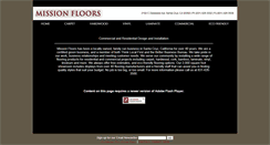 Desktop Screenshot of missionfloors.com